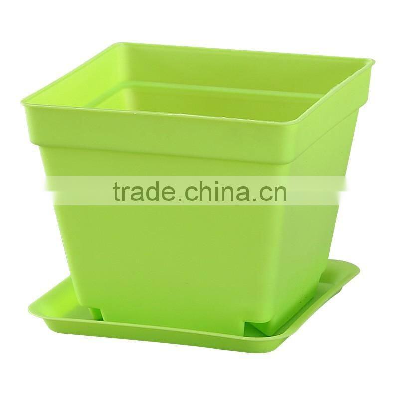 Cheap square black plastic plant flower nursery pot 10*8.5cm