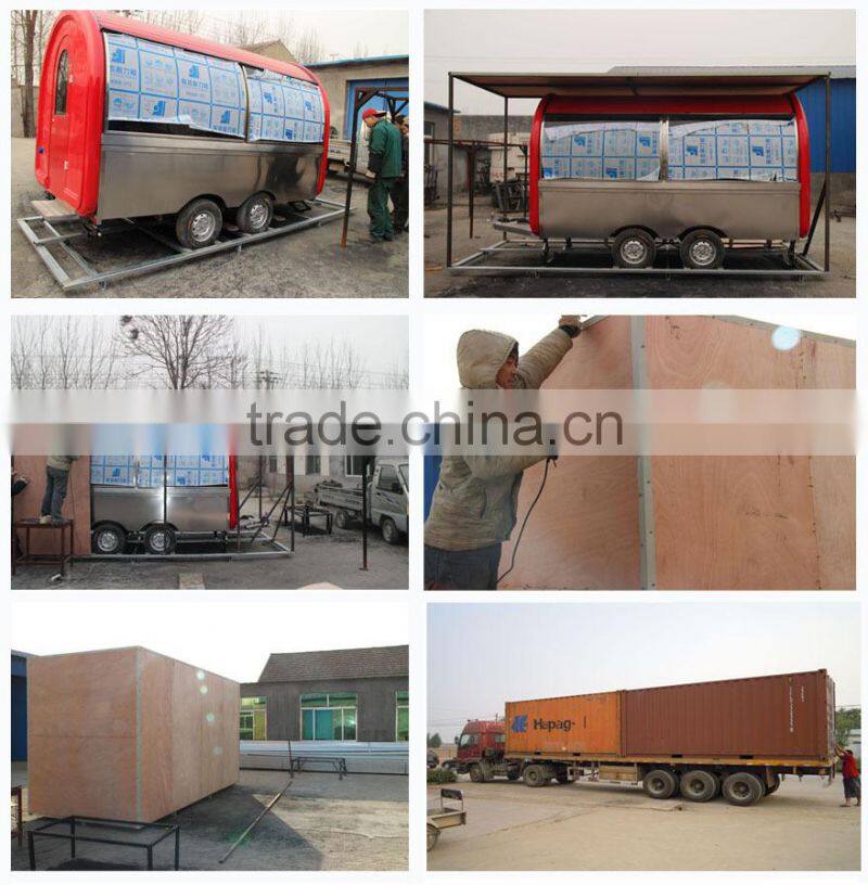 Good quality multi-function electric mobile food carts