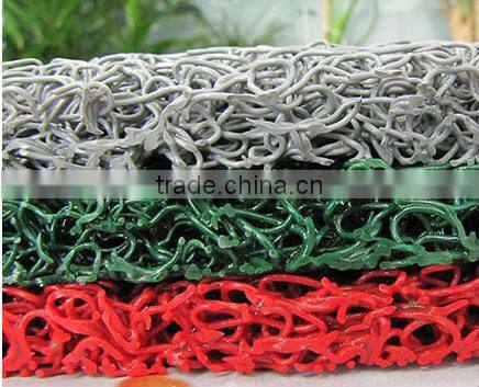 2015New Economic clear vinyl mat, PVC loop mat,vinyl loop mats