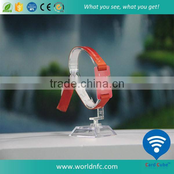 Popular Custom Design Fabric RFID Wristband NFC Bracelet