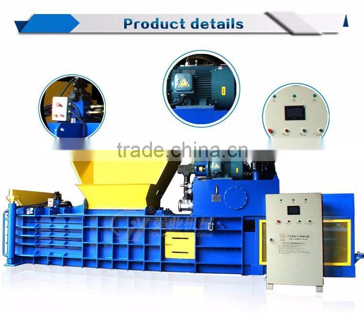 Semi - Automatic Cardboard Hydraulic Baling Press/Horizontal Baler/Plastic Baling Press Machine