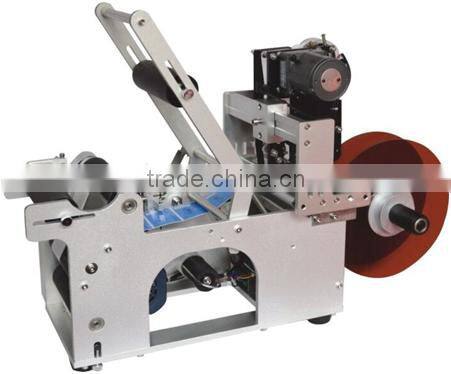MT-50 Semi Automatic Glass Plastic Round Bottle Labeling Machine with Code Printer