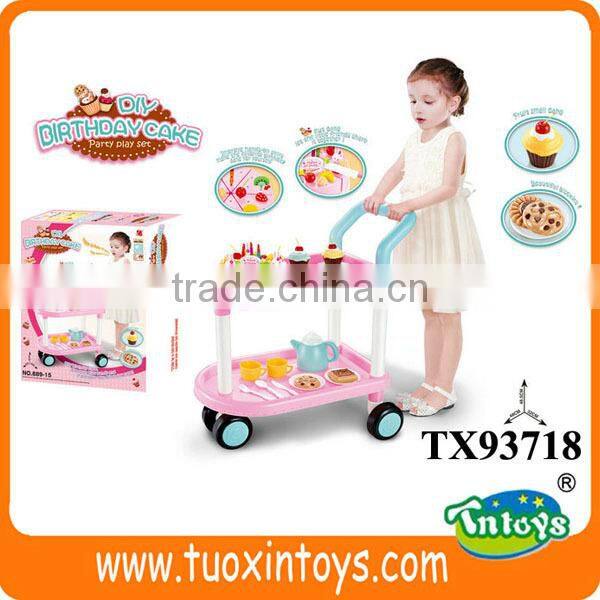 Kids pretend play kitchen food set toys