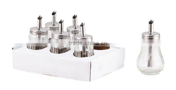 7pc Kitchen Stainless Steel Magnetic Seasoning Jar Set