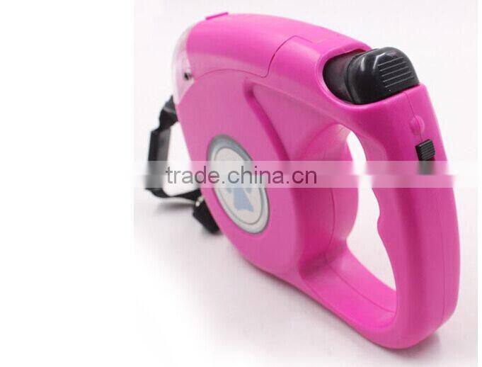 Best Retractable Dog Leash With 16ft of Nylon Ribbon Is Heavy Duty and Allows Your Pet to Enjoy Added Freedom While Remaining