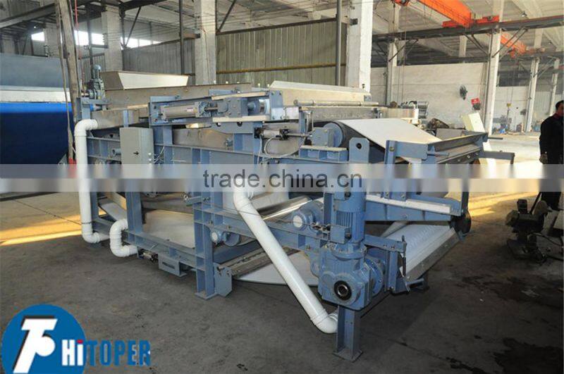 Water purification systems for home slurry of the belt filter press