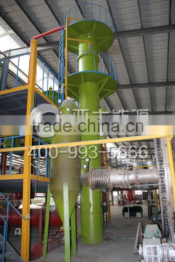 10 MT capacity Fully Continuous used engine oil recycling plant&used motor oil recycling machine&waste oil refining plant