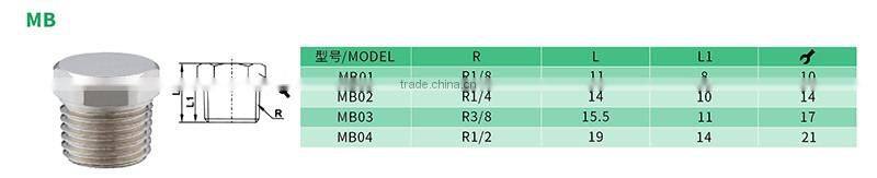 JULY Brass pneumatic connection push to fittings supplier of pipes copper nickel