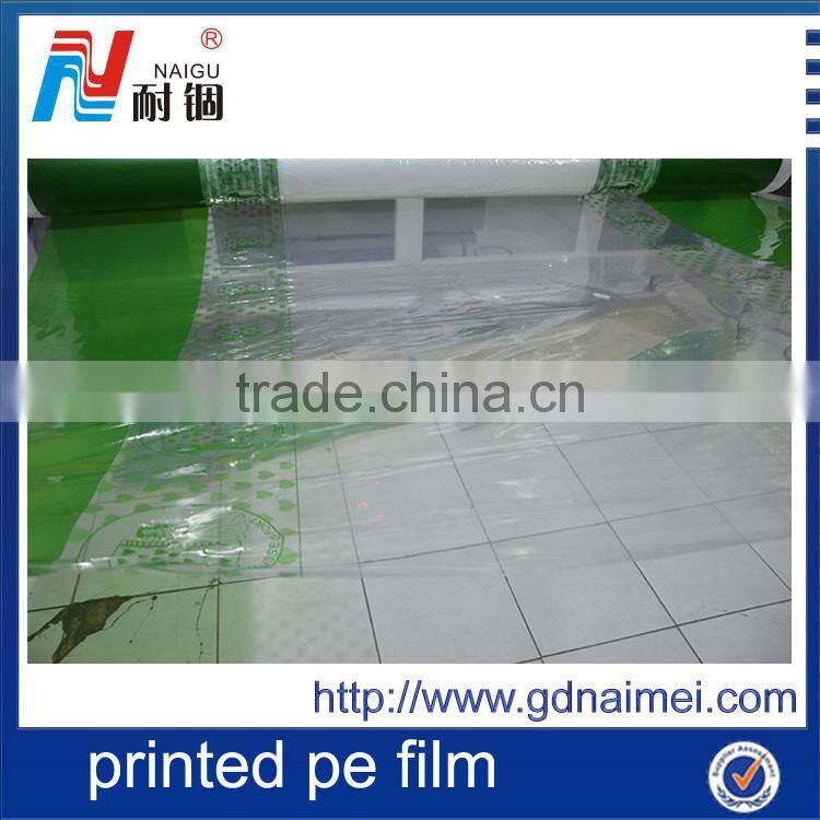 rolled pocket spring bag Cheap well tenacity PE printing film