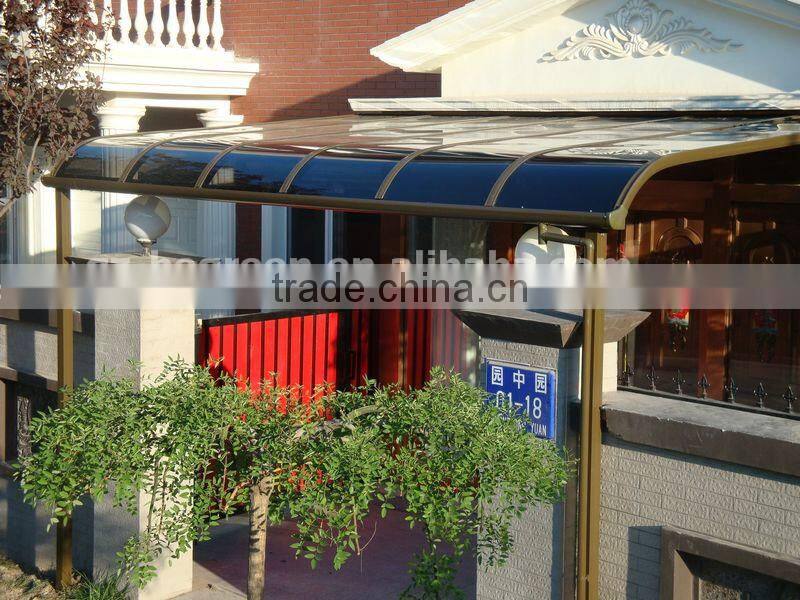 Professional aluminum folding gazebo tent, folding canopy, PC Impact resistance polycarbonate roof gazebo