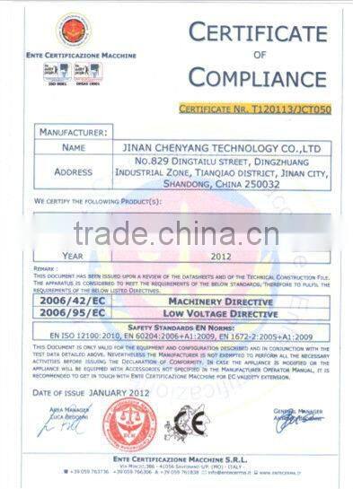 fully automatic high quality Macaroni Production Line equipment in chenyang machinery/pasta making machine /CE