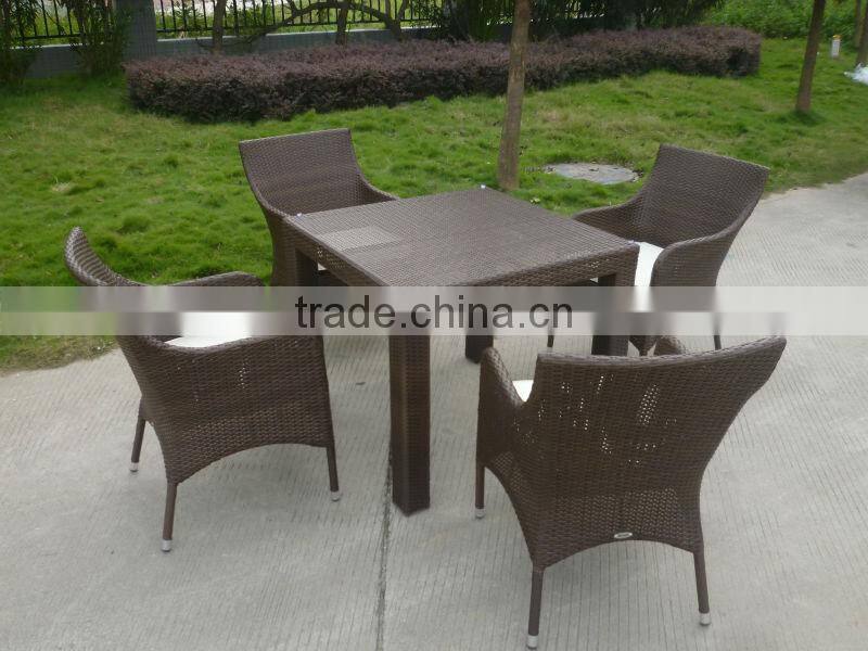 F- CF741+FC024 western style outdoor patio furniture classic coffee table and chair