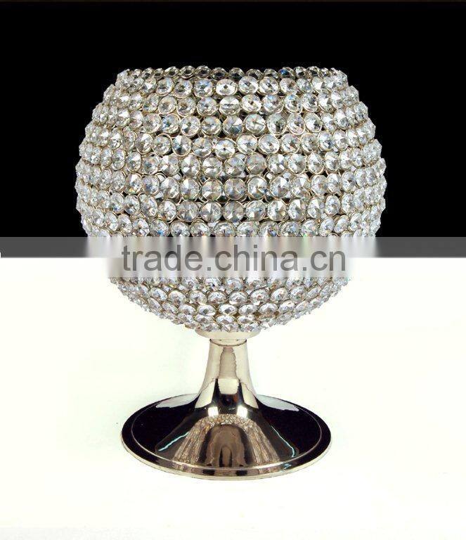 table candle holder votive tealight bucket centerpiece