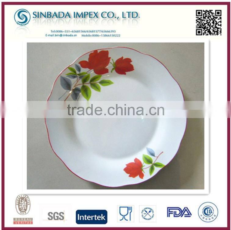 Eco-Friendly personalized porcelain plates