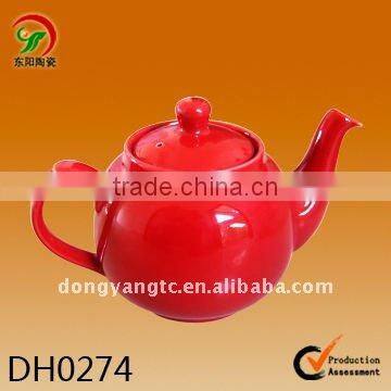 color glaze chinese tea pot