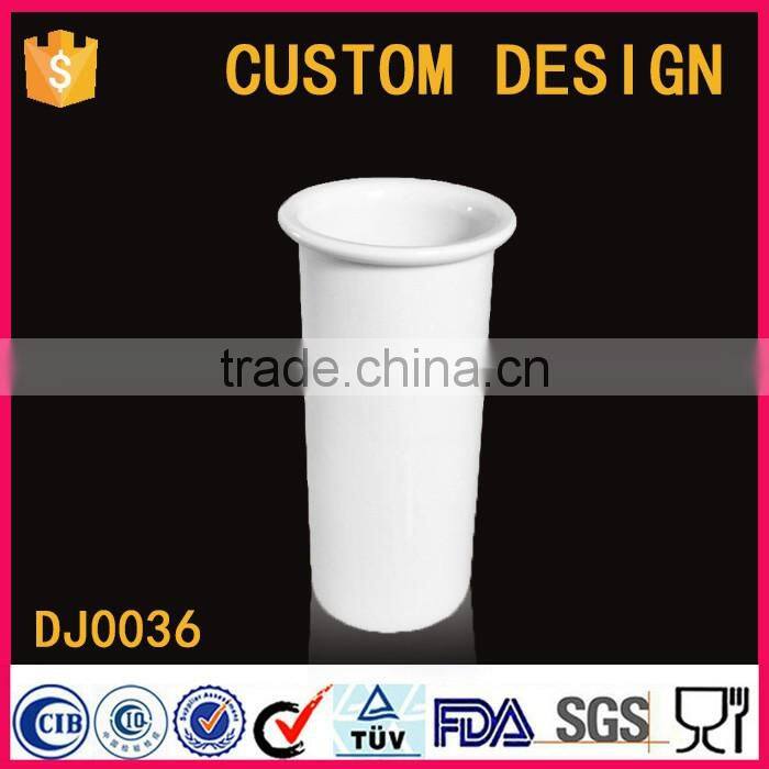 Made In China Wholesale Bathroom White Ceramic Toilet Brush Holder