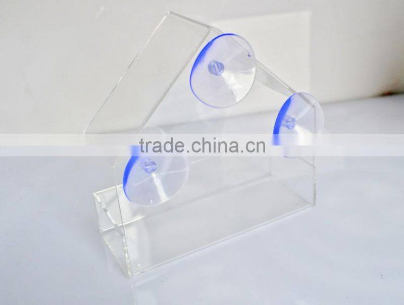 Window bird feeder/pet transparent feeder/sucker bird house