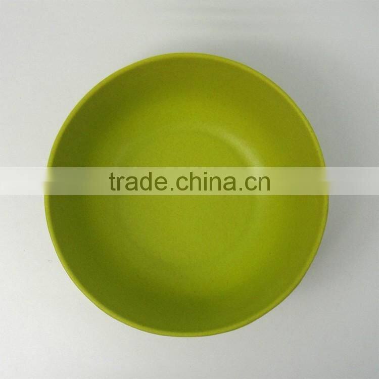 2016 popular biodegradable bamboo fiber rice bowls