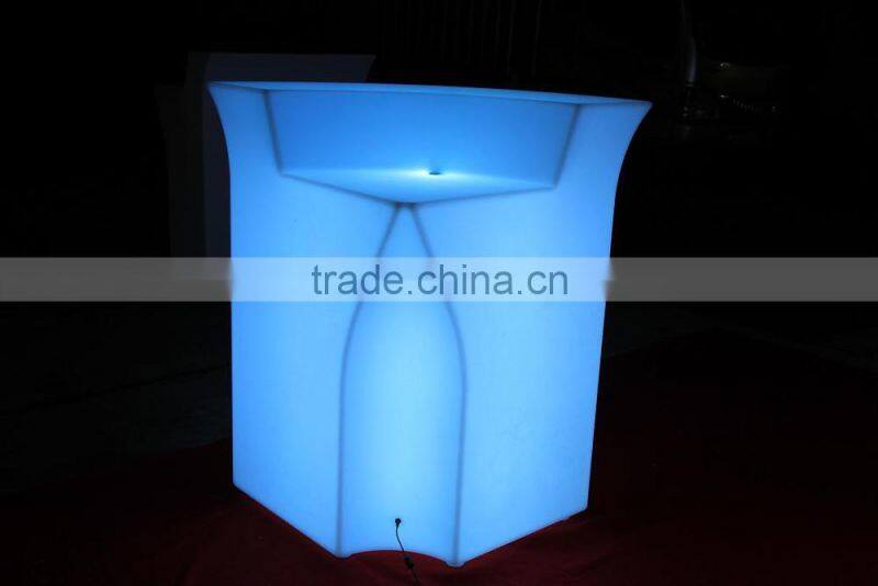for the party discount colour change bar counter table /cheap bar counter tables