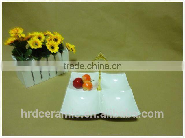 ceramic plates/stock ceramic dinner plates with handles