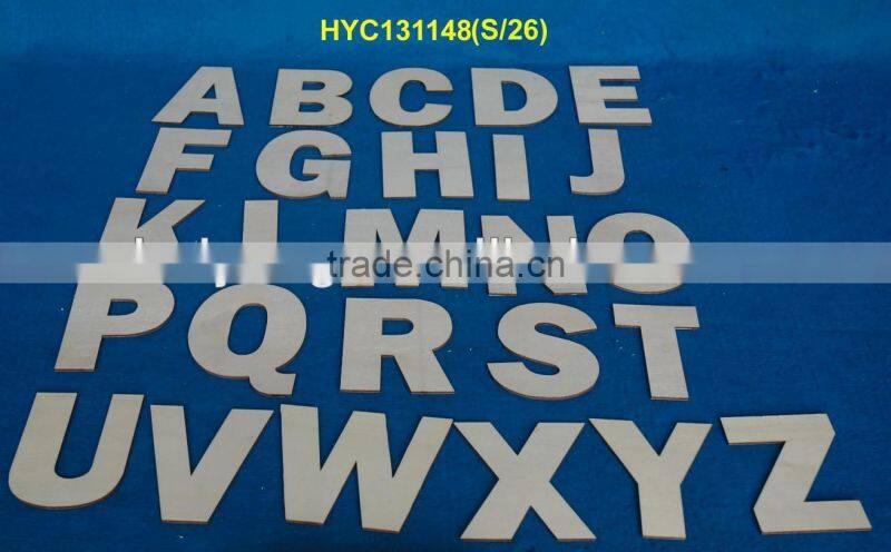 wooden crafts decorative alphabet HOME letters