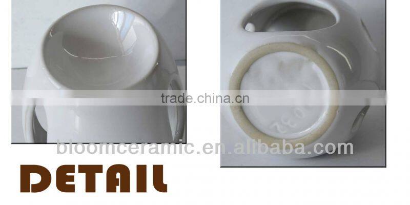 Ceramic aroma oil burner for wholesale