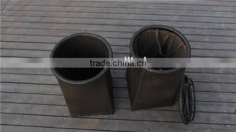 Cheap Alumi Garden PE Rattan Hamper Storage Boxs