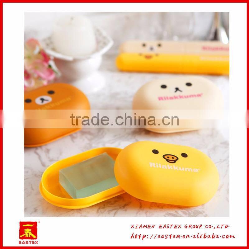 New Style , Custom Easy Carry Travel Square Plastic Soap Box/Soap Stand