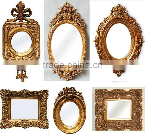 Antique style small size Decorative framed mirror