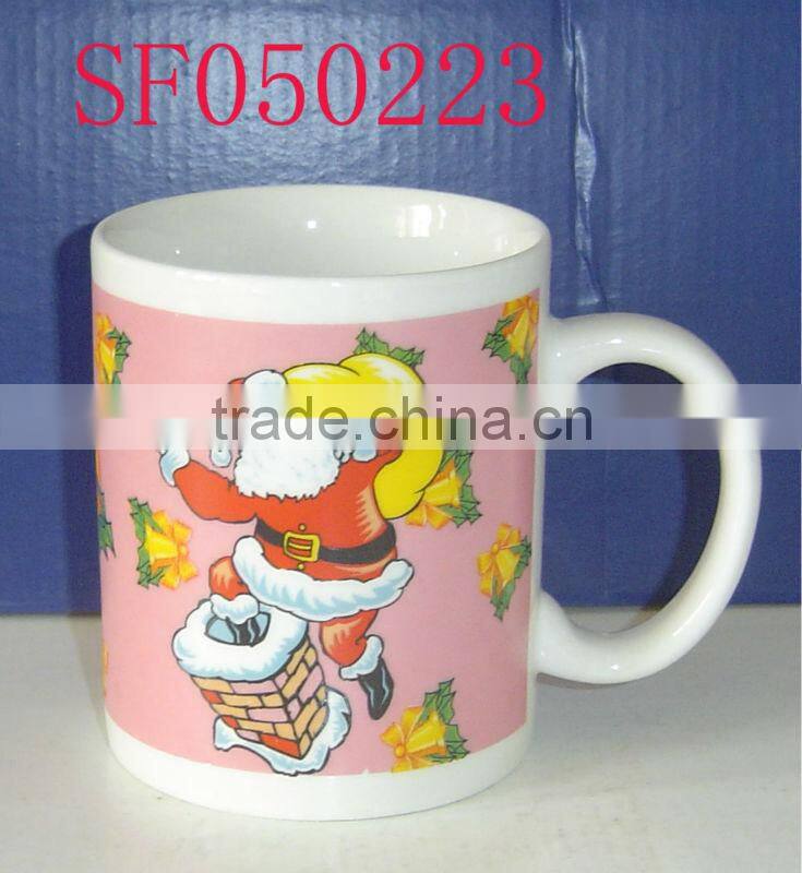 hot items 11oz christmas market mugs for promotional