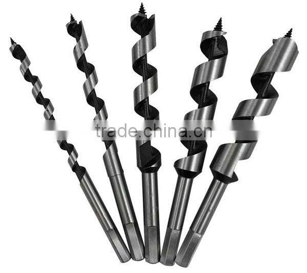 5 Piece Professional Carbon Steel Hex Wood Bit Auger Drill Bits Set 10mm - 25mm