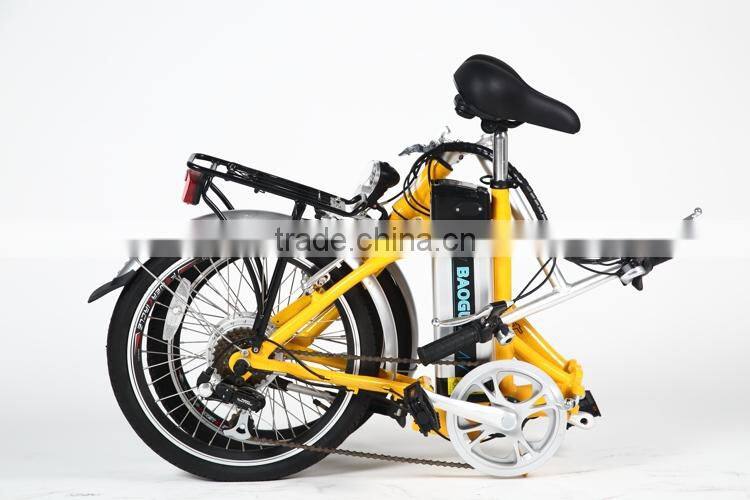 26" mini electric folding bike fat electric bike