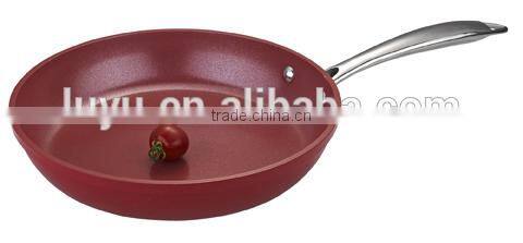 5pcs forged aluminum nonstick pots and pans set with stainless steel pans