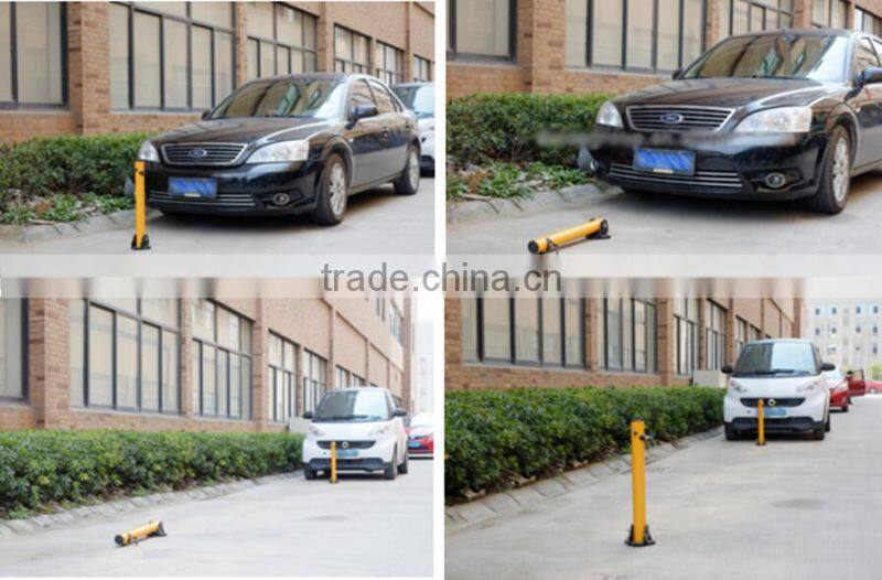 Foldable Parking Bollard For Car Park
