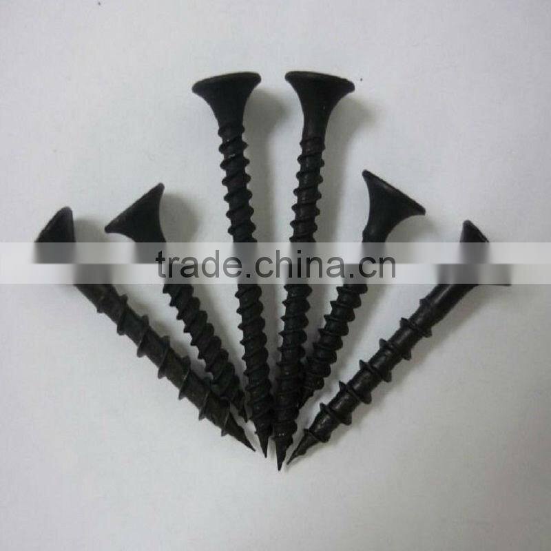 Philips Bugle Head Black Drywall Screws for metal and wood