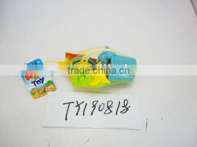21*11*11cm plastic sand beach toys set for kids