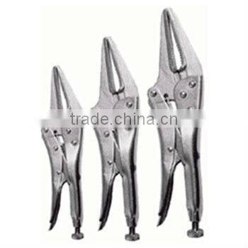 3 Piece Long Nose Lock Grip Plier Set