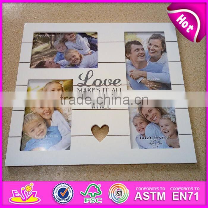 2017 new fashion wooden photo frame,top popular wooden frame photo,hot sale wooden photo frame W09A039