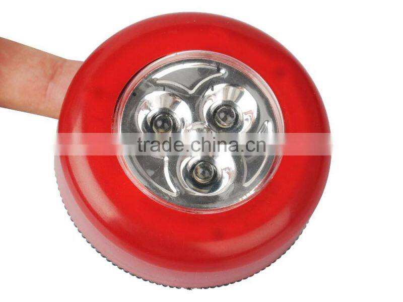 Stick Click LED Self Adhesive Light Battery Operated Push On Off Lights