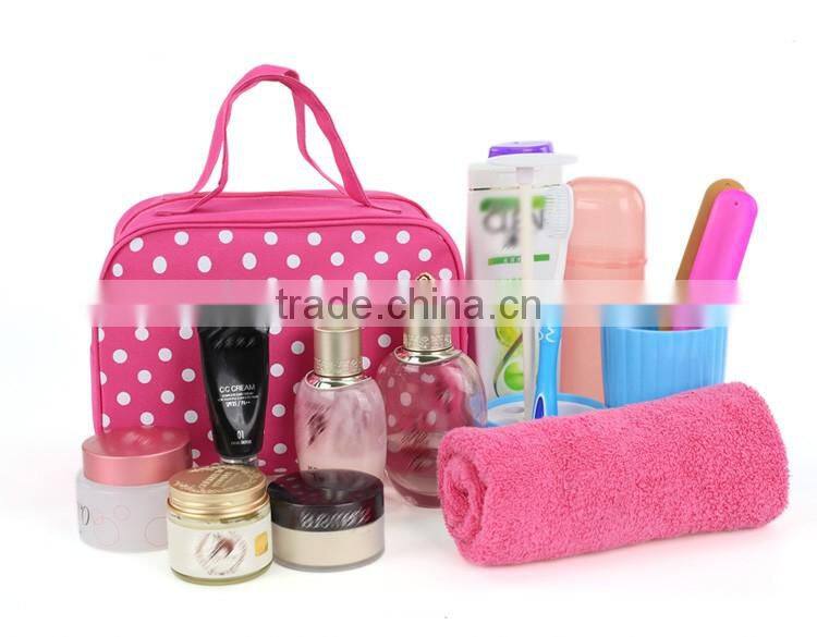 Multi-functional travel hanging toiletry bag organizer