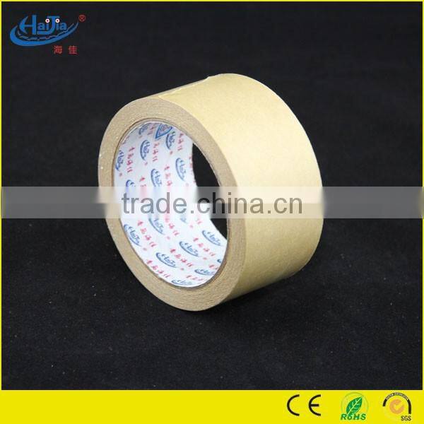 High tensile strength and good adhesion on different types of cardboard kraft paper tape