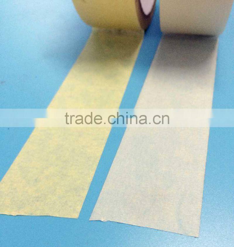 hot sale high temperature resistant yellow masking adhesive tape for painting