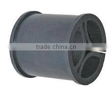 Double Hole Rubber Grommet, Barrel Cushions for feeder, coax, coaxial, optical fiber cables