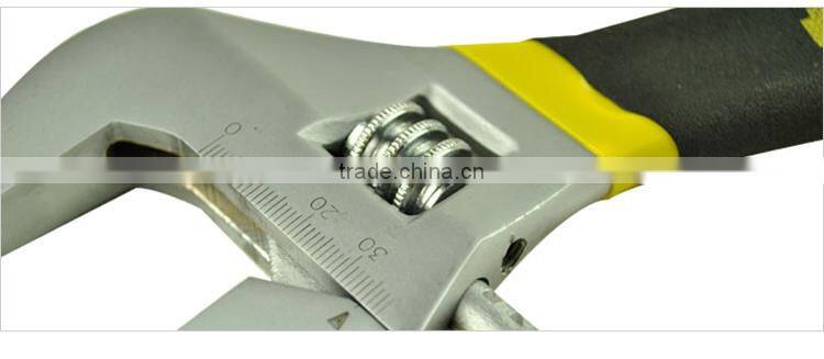 12" Industrial hand tools adjustable wrench/spanner for sale