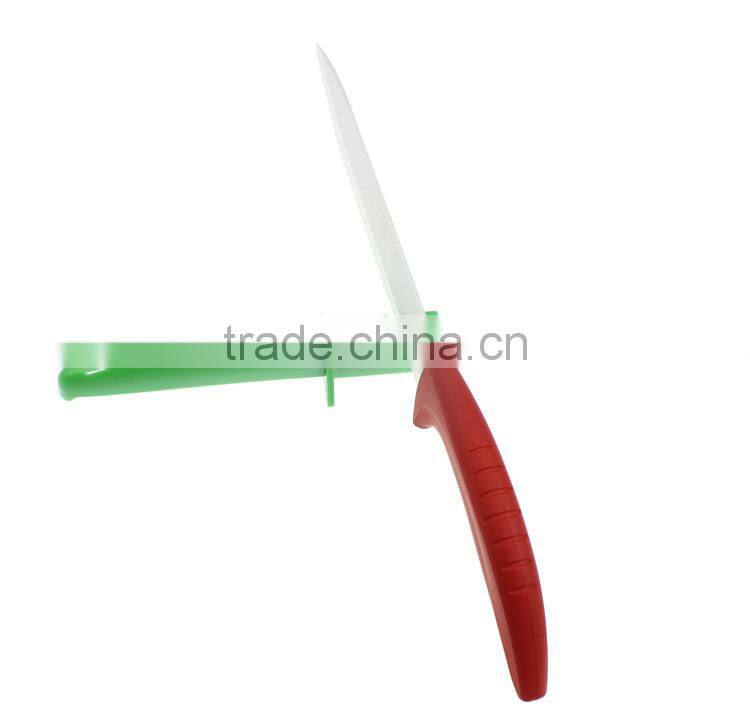 ZY-M1026 promotional green mini kitchen knife sharpener