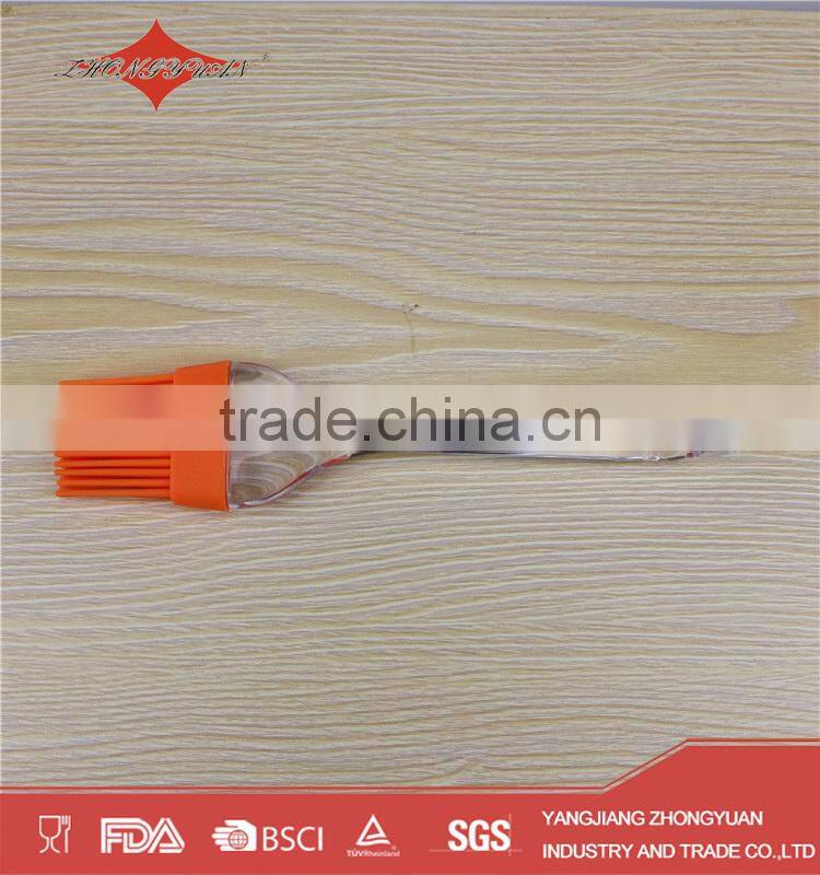 Silicone kitchen tools plastic handle silicone brush