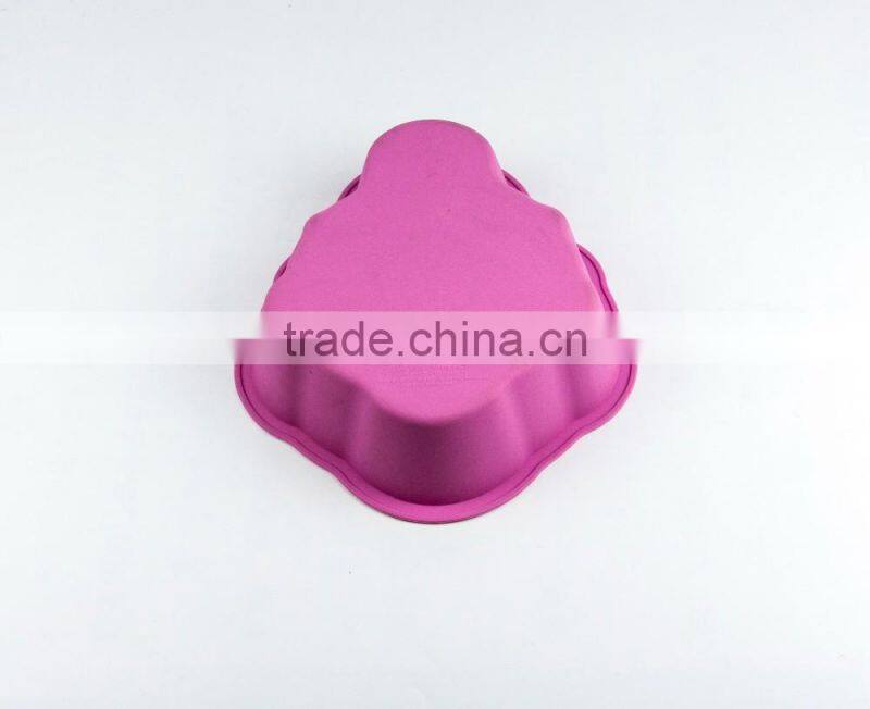 11198 Imperial crown shape cake decorating silicone fondant mold