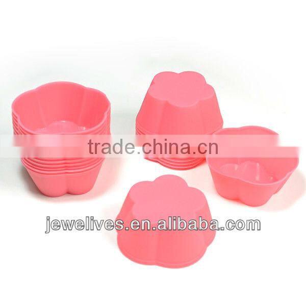 Silicone Mold Cake Moulds Soap Molds Muffin Cups Jelly