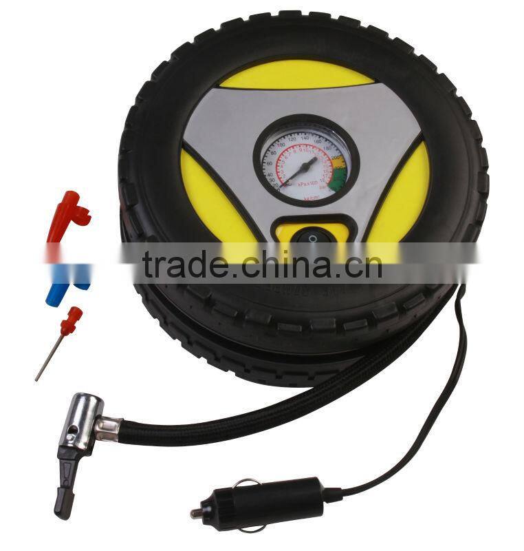 High Pressure Air Pump Car Tyre Type Mini Air Conditioner Compressor 12V