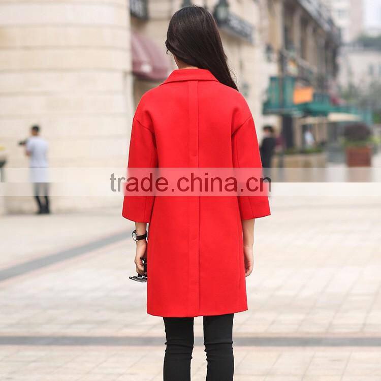 Fashion long blazer and classic coat for women from Chinese market
